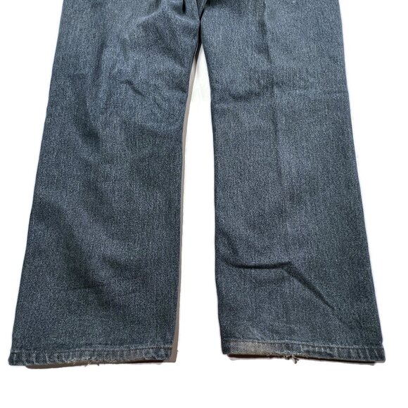 Levis 505 Regular Straight Leg 36 x 29 Blue Jeans Mens Denim Actual 36 x 27 - Picture 8 of 12